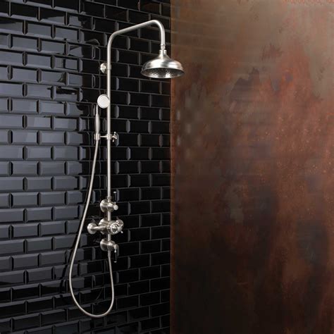fairfield exposed thermostatic shower set shower shower controls shower set mirror designs