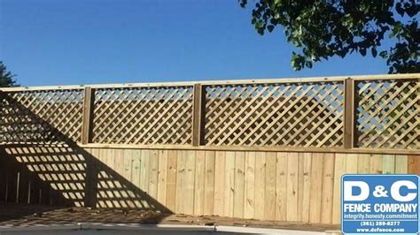 You can browse through all 1 job d&c fence company has to offer. Lattice Fencing | D&C Fence Company | Corpus Christi TX ...