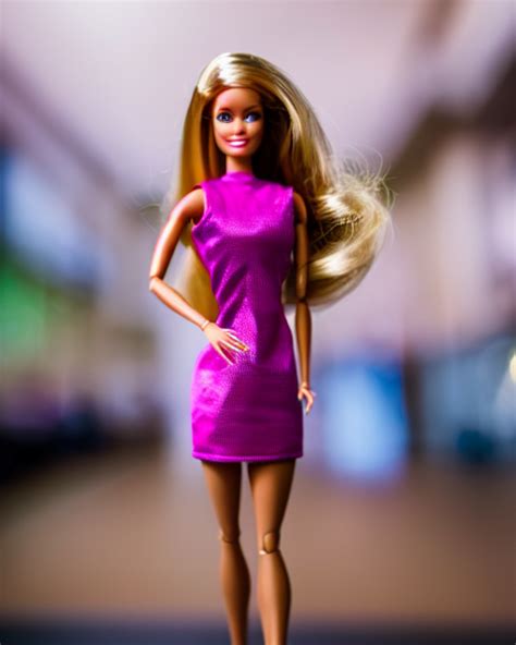 Prompthunt High Quality Presentation Photo Of A Barbie Doll