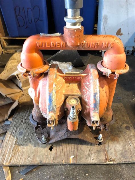 Wilden 1 5 inch t4 m4 series metal pump kits reliable equipment do not expose to uv light for extended periods of time. WILDEN DIAPHRAGM PUMP M4 P60,
