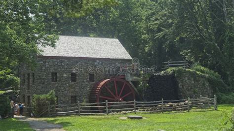 Sudbury Ma Old Stone Grist Mill Editorial Image Image Of Stone