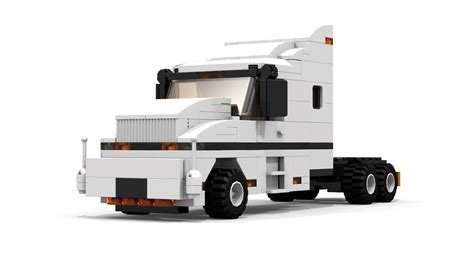 Lego City Semi Truck Building Instructions Youtube