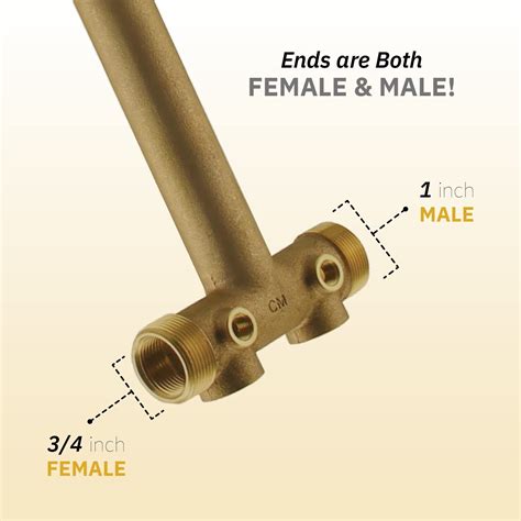 Plumb eeze Pressure Tank Installation Kit with 1" Brass Union tank tee