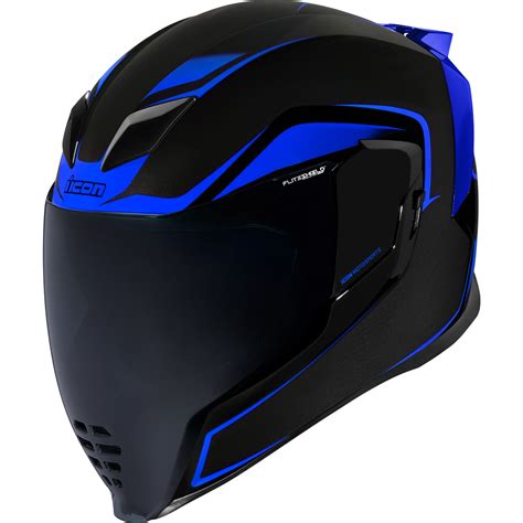Icon Airflite Crosslink Motorcycle Helmet And Visor Full Face Crash Lid