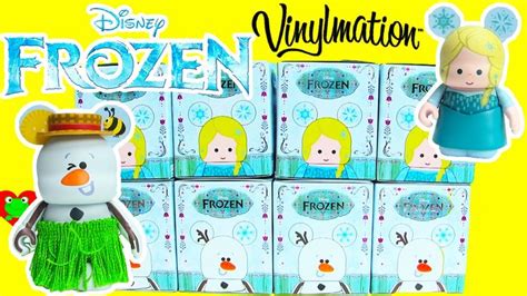 Disney Frozen Vinylmation Frozen Vinyl Collectibles Elsa Anna Olaf