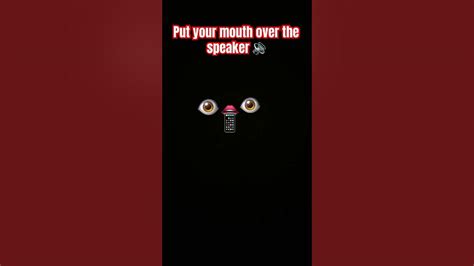 Put Your Mouth On The Speaker 🔊 👁️ 👄 👁️ Fypシ Internet Youtube