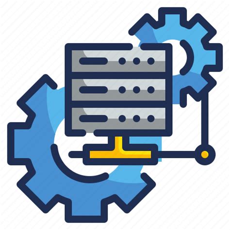 Computer Data System Technology Icon Download On Iconfinder