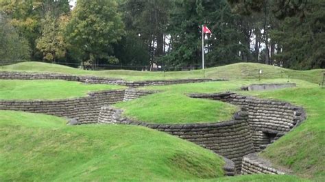 The battle of vimy ridge began on easter morning 1917. Vimy Ridge World War 1 Trenches & Canadian Memorial ...
