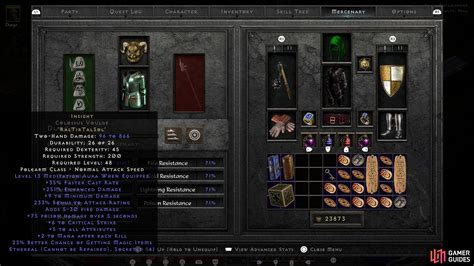 Ethereal Items Overview Ethereal Items Equipment Diablo Ii
