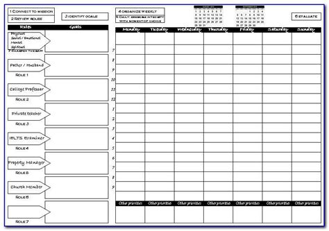 Franklin Covey Templates Free Printable Templates