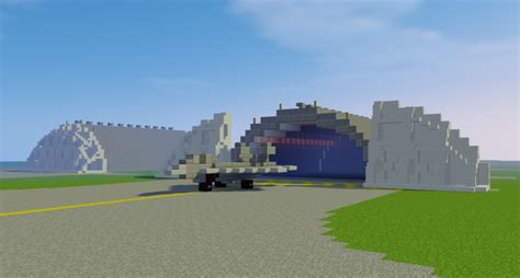 Naval Air Station Paril Military Base Minecraft Project