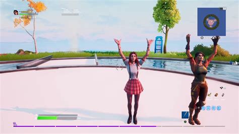 New Hey Now Emote Synced Gameplay In Fortnite Youtube