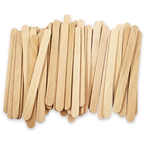 200 Pcs Ice Handicrafts Sticks Wooden Cream Sticks For And