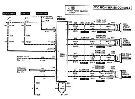 Solved - 1998 - 2002 Ford Explorer Stereo Wiring Diagrams ARE HERE