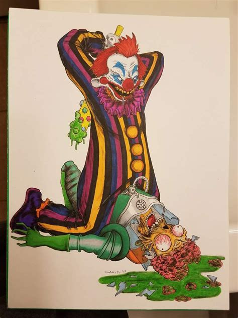 See actions taken by the people who manage and post content. Klowns vs Mars Attacks | Horror Amino