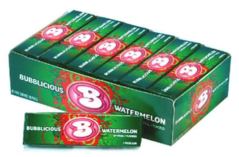 Gum Bubblicious Watermelon 18 Units