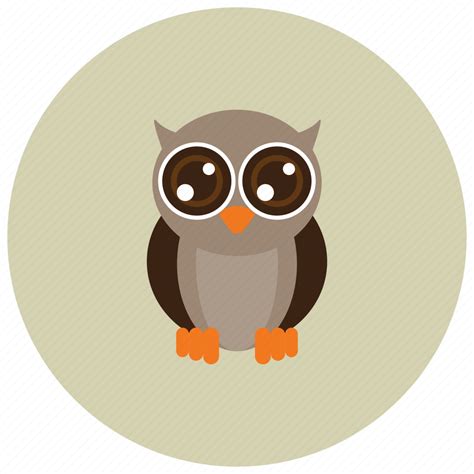 Animals Big Eyes Cute Night Owl Icon Download On Iconfinder