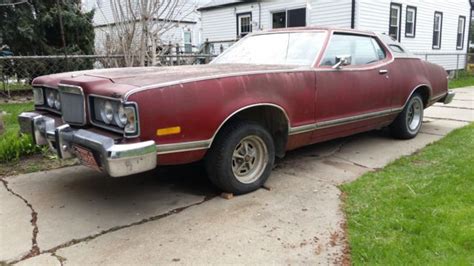 1976 Mercury Cougar Xr7 Barn Find Rolling Chassis Very Easy