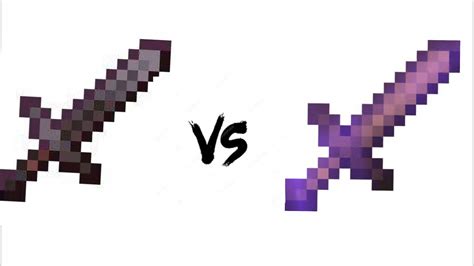 Netherite Sword Vs Wooden Sword Sharpness 5 Youtube