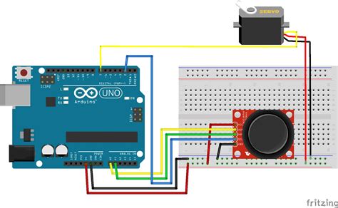 Controlling A Servo With Joystick In Arduino