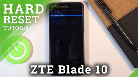 How To Hard Reset Zte Blade 10 Remove Screen Lock Youtube