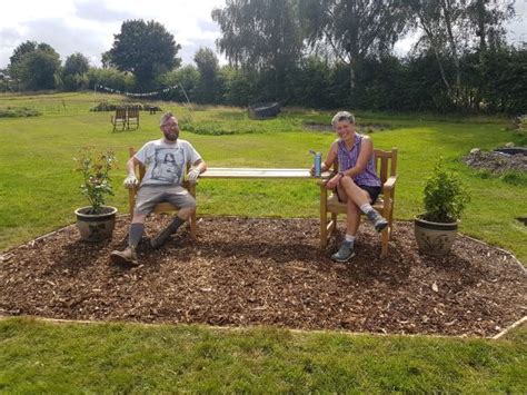 Friendship Bench Launched At Shipley Woodside Community Garden SEAG