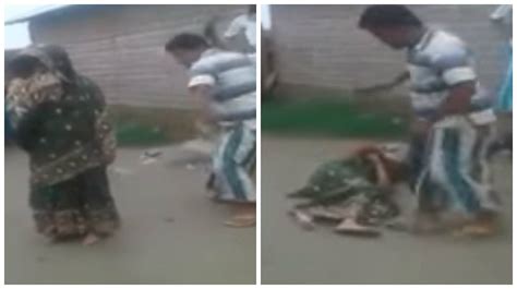 Assam Video Of Woman Beaten Mercilessly Till She Collapses Goes Viral On Social Media Ibtimes