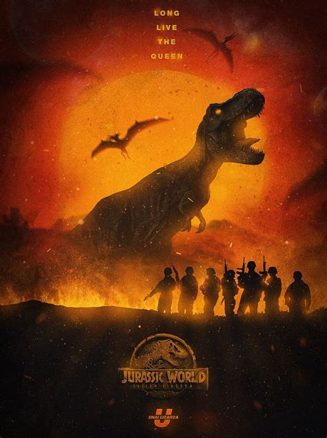 Jurassic World Poster By Unai Lizarza Jurassic Park Poster Jurassic