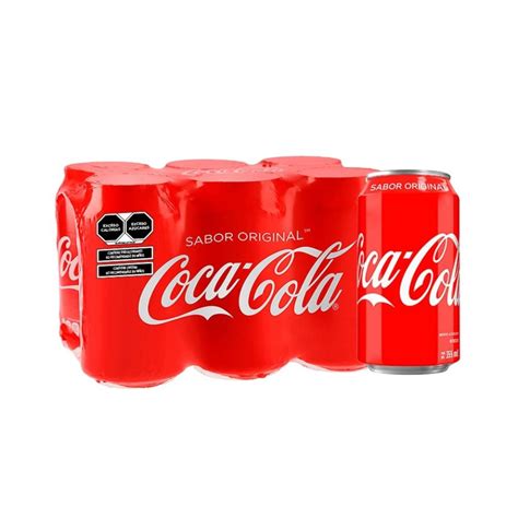 Refresco Coca Cola 6 Latas De 355 Ml Cu Walmart