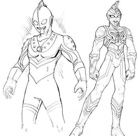 Ultraman X Coloring Pages Coloring Pages