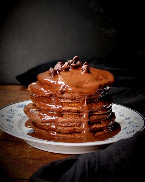 Vegan Double Chocolate Pancakes Holy Cow Vegan Recipes
