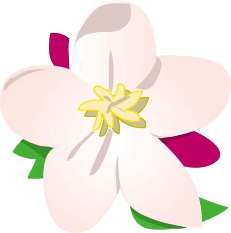 Apple Blossom Clip Art Free Vector In Open Office Drawing Svg Svg