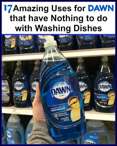 17 uses for dawn dish soap that have nothing to do with washing dishes 2023