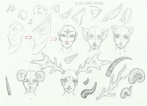 Fantasy Monsters And Demons Ears And Horns By Amit R On Deviantart