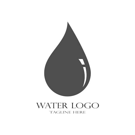 Premium Vector Water Drop Logo Template Vector Illustration Design
