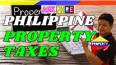 Philippine Property Taxes L Philippine Real Estate Investing Youtube