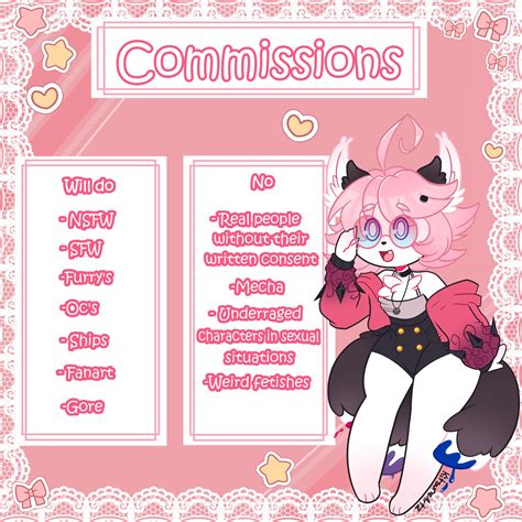 Kitsune Art Commissions Closed On Twitter Commissions Prices Are