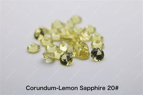 Corundum Color Chart Loose Gemstones Suppliers Fu Rong Gems China