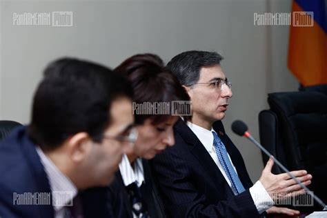 Summarizing Press Conference Of Ra Minister Of Economy Tigran Davtyan