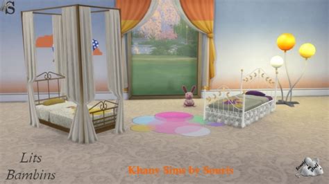 Arcan Beds Leaves By Souris At Khany Sims Sims 4 Updates