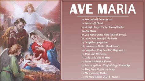 Songs To Mary Holy Mother Of God Top 16 Marian Hymns And Catholic