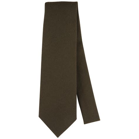 Army AGSU TIE - REGULAR - 4 In Hand AGSU Green
