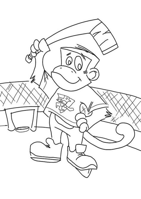 The cute monkey sketches are made in various designs of drawing. Free & Easy To Print Monkey Coloring Pages in 2020 ...