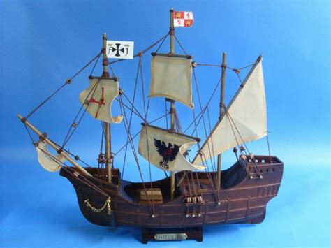 Buy Wooden Santa Maria Nina And Pinta Model Ship Set Model Ships
