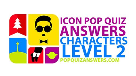 Icon Pop Quiz Answers Characters Level 2 For Iphone Ipad Android