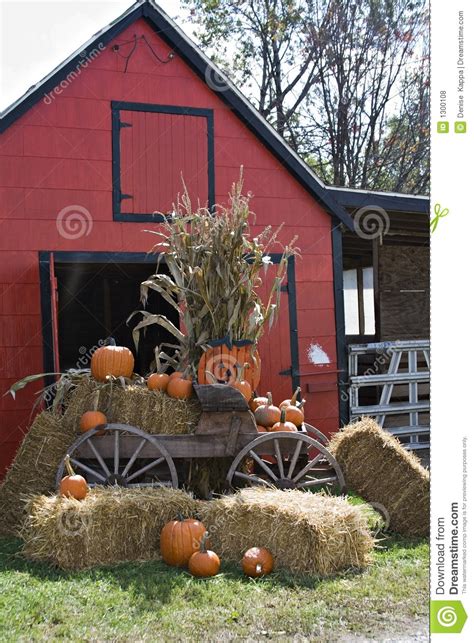 Barn In Fall Stock Photo Image Of Display Scene