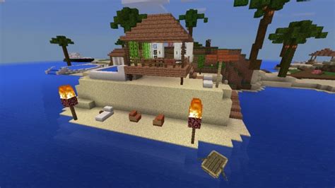 Palm Beach Island Minecraft Map