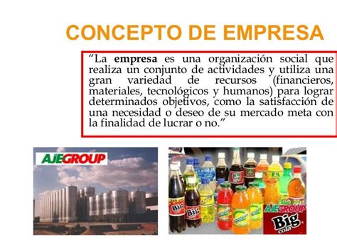 Concepto De Empresa