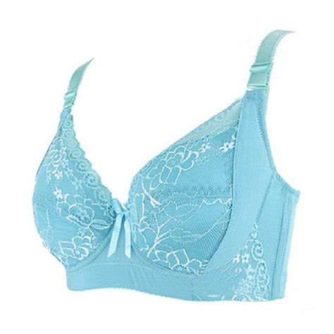 buy zimaes women women s support underwire strap full figure cleavage bras blue 95d one size