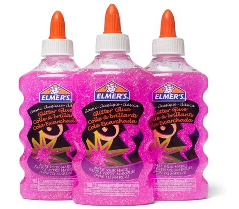 Elmers Liquid Glitter Glue 6oz Bottle 3 Pack 346